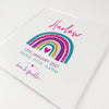 Rainbow Girls Personalised Light Frame