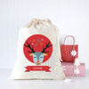 Rudolph Reindeer Santa Sack