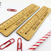 Personalised Bamboo Ruler