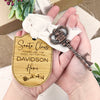 Santa's Sleigh Magic Key & Keyring