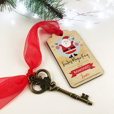 Santa's Magic Key Ring and Key