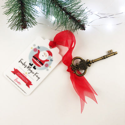 Santa's Magic Key Ring and Key