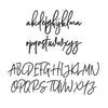 Personalised Tall Script Acrylic Names (various colours)