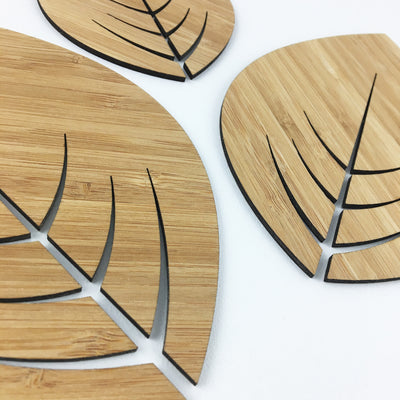 Round Leaves - set of 3