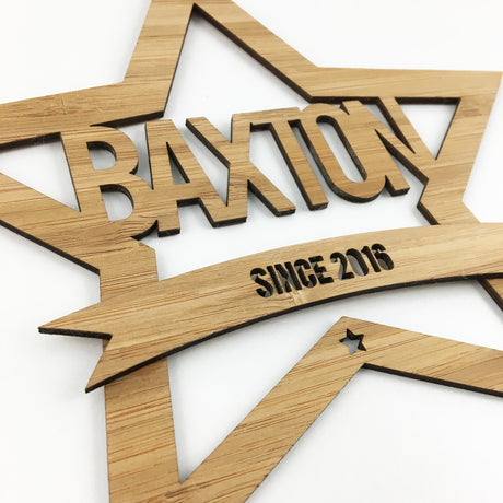 Star Name Wall Hanging