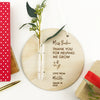 Teacher Test Tube Personalised Wall Plaque
