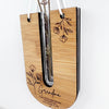 Bamboo Botanical Test Tube Personalised Wall Hanging