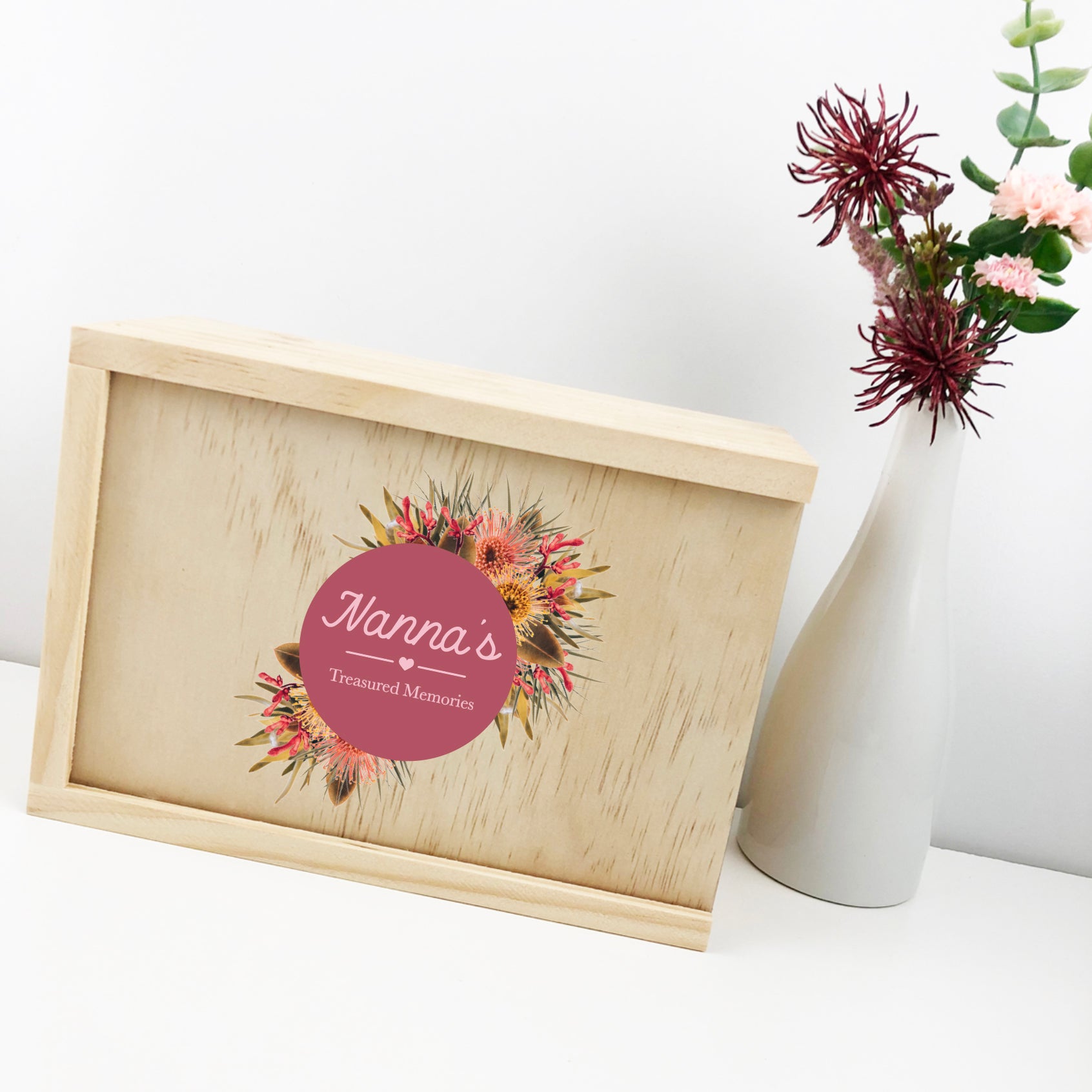 Personalised baby keepsake box sales australia