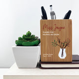 Vase Personalised Pencil Pot