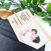 Personalised Bamboo Wallet Photo Card Insert