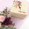 Personalised Floral Treasure Box