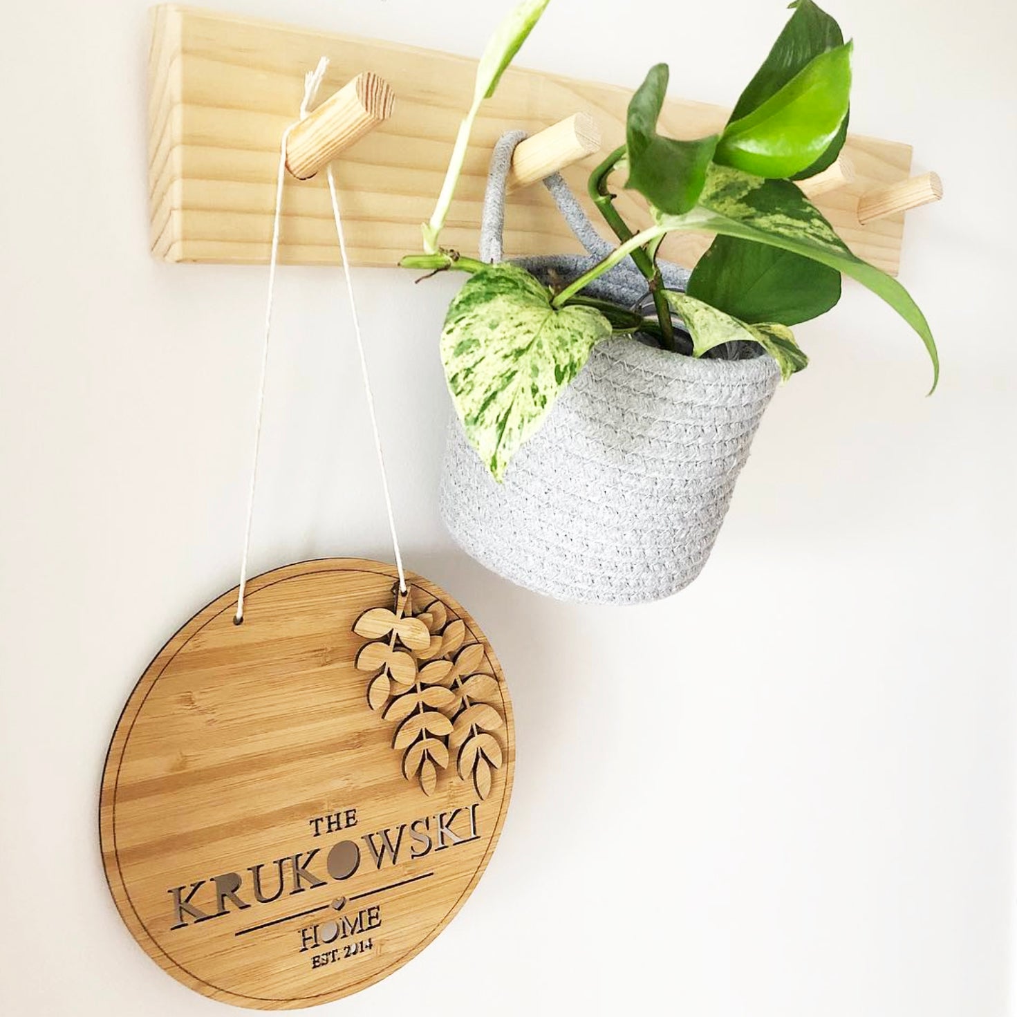 Branches Home 3D Wall Hanging